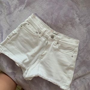 VS PINK white shorts